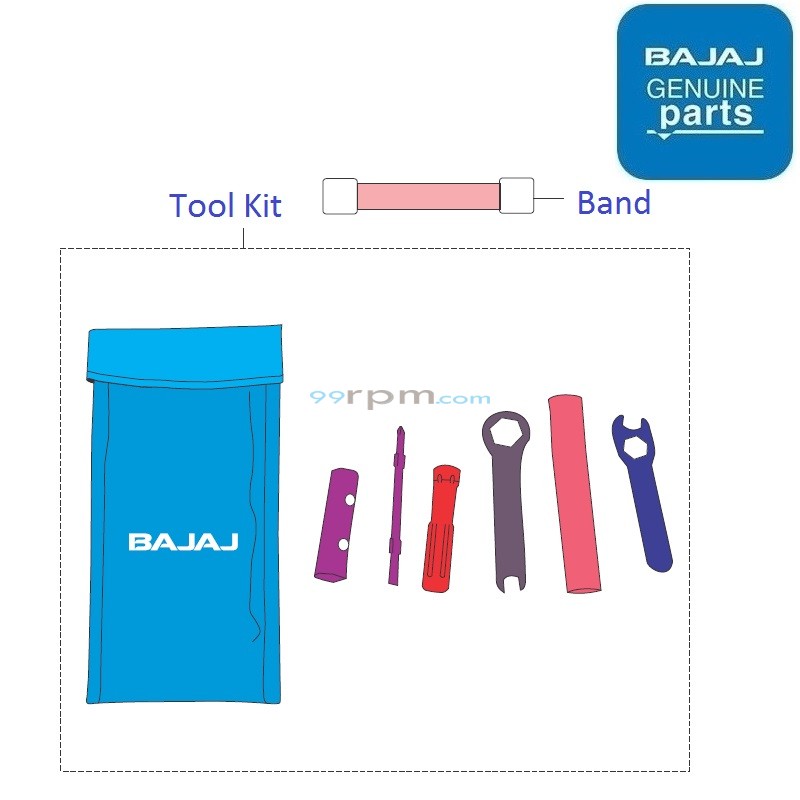 Bajaj pulsar 150 tool kit price 2025