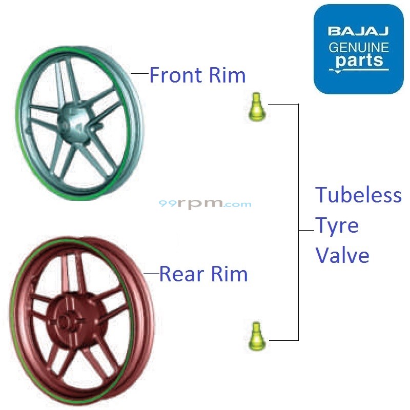 Bajaj v15 alloy wheel price best sale