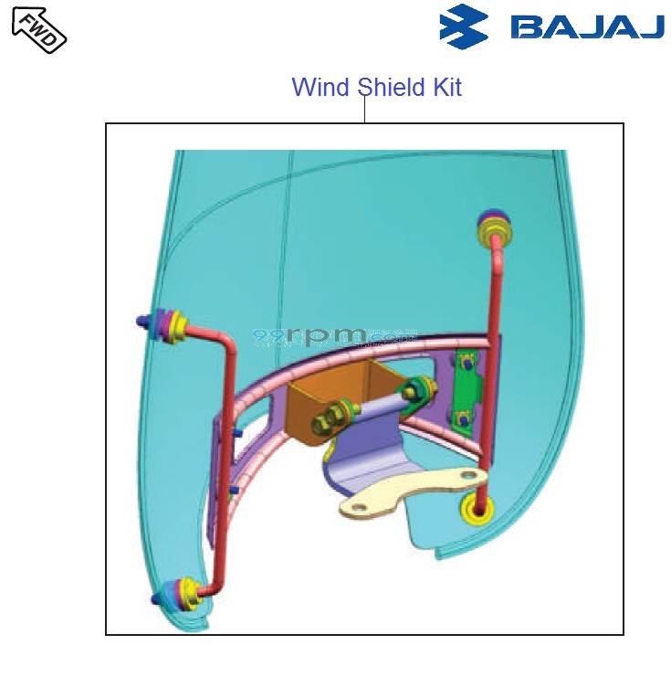Bajaj avenger 220 windshield buy online new arrivals