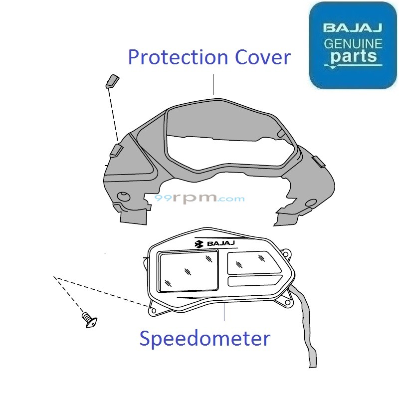 Bajaj XCD 125 Speedometer