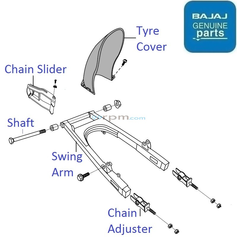 Xcd 125 spare parts best sale
