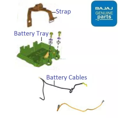 Bajaj pulsar sale battery
