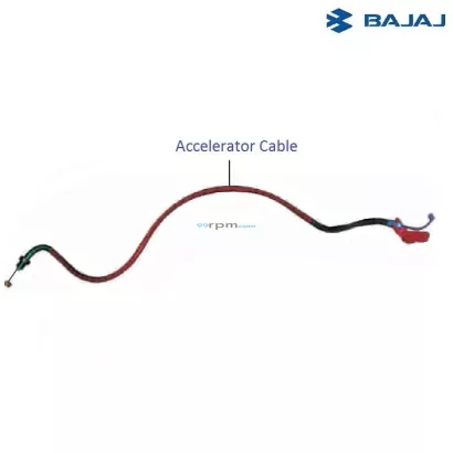Ns 200 top accelerator cable