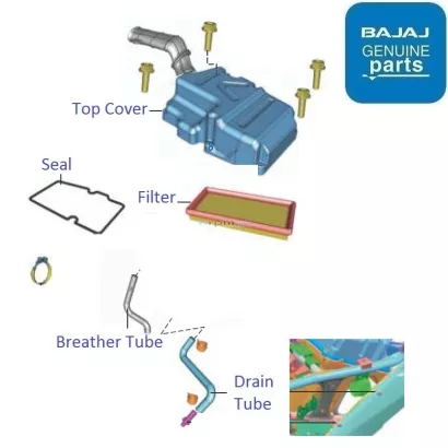 Ns200 air filter price outlet