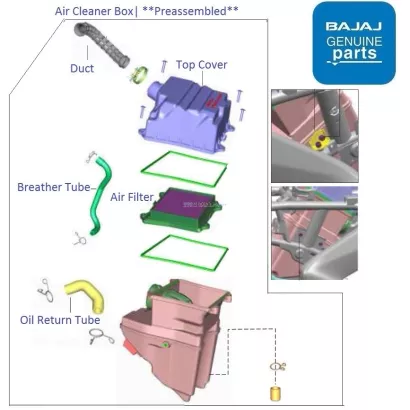 air seat for dominar 400
