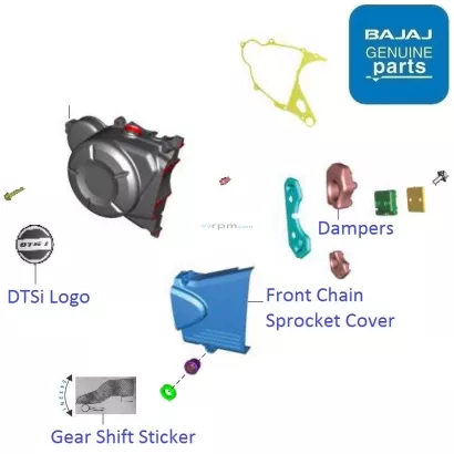 Bajaj Avenger Street 160 Magneto Cover