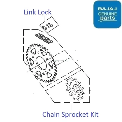 Bajaj avenger chain sprocket life deals