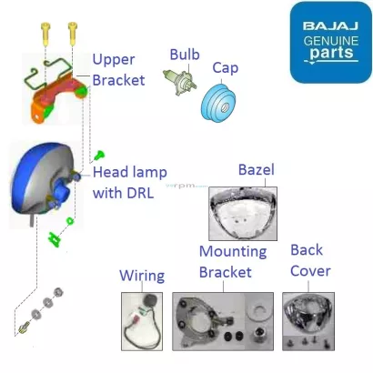Bajaj avenger 220 cruise headlight Outlet
