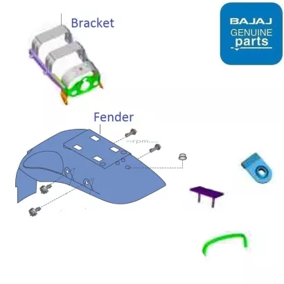 Bajaj avenger rear mudguard new arrivals