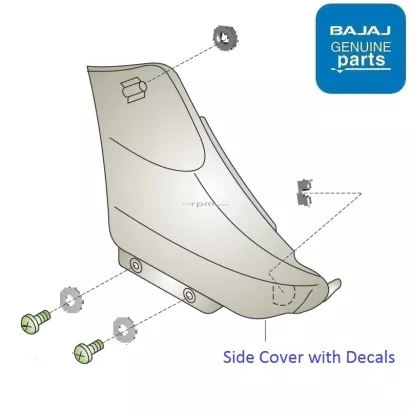 bajaj avenger 220 side cover