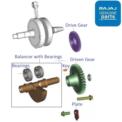 Pulsar 150 sales gearbox price