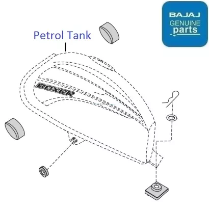 Bajaj Boxer BM150 Fuel Tank