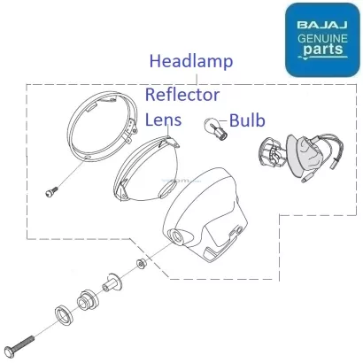 Bajaj boxer headlight new arrivals cover