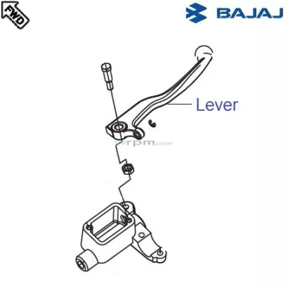 Pulsar 150 front hotsell brake lever price