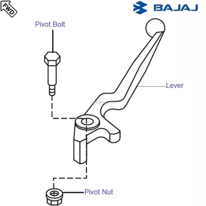 avenger bike gear lever