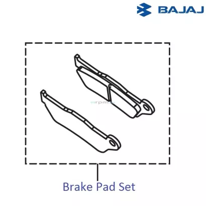 Pulsar 220 rear disc brake pad price clearance