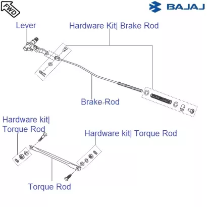 Pulsar 150 brake clearance