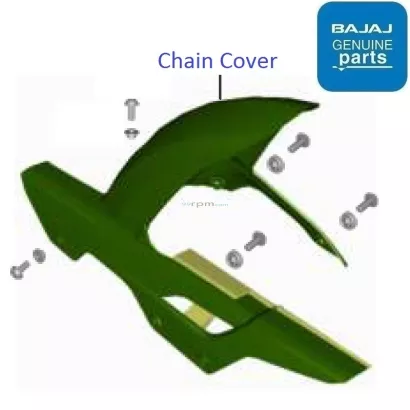 Bajaj pulsar 2024 150 chain cover