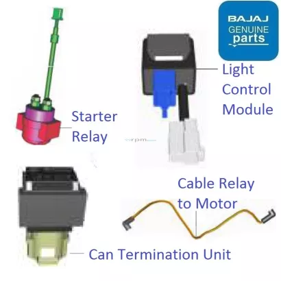 Pulsar 220 clearance starter relay price