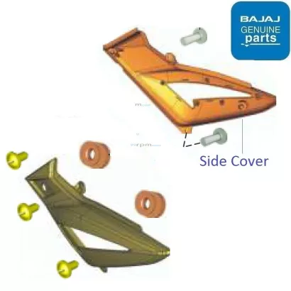 Bajaj pulsar 150 side cover price cheap