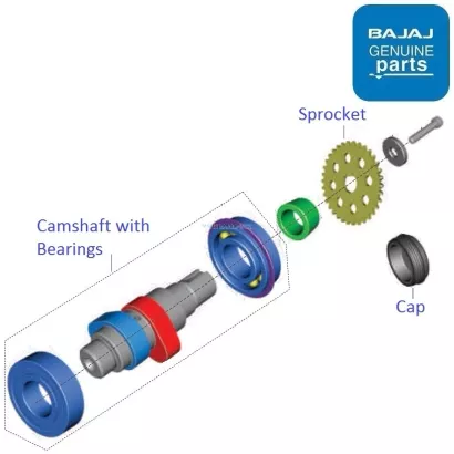 Bajaj V15 Camshaft