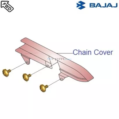 pulsar 220 chain cover price