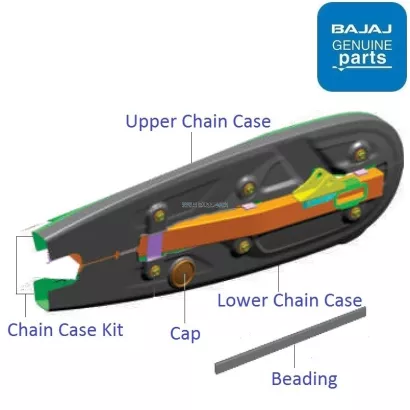 Bajaj v12 best sale chain sprocket price