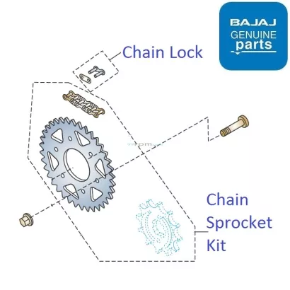 Avenger 220 street chain sprocket deals