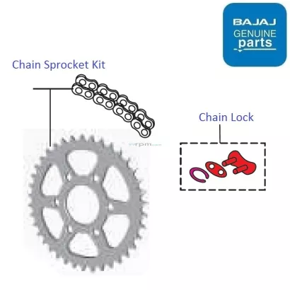 Pulsar ns160 chain sprocket sale