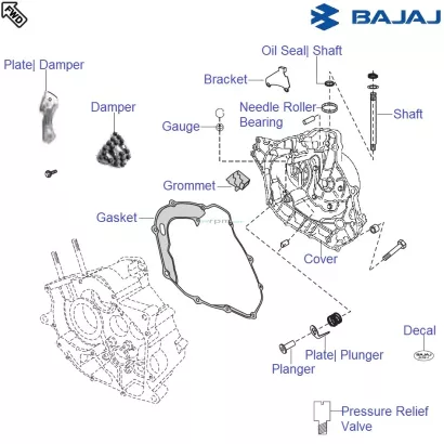 Pulsar 220 clutch cover price new arrivals