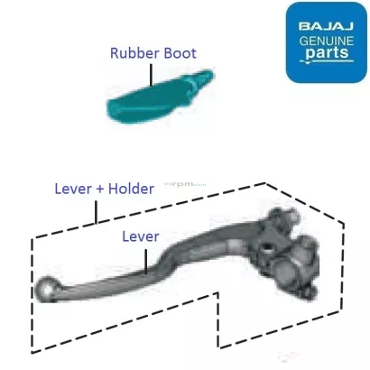 Ns 160 brake lever Clearance