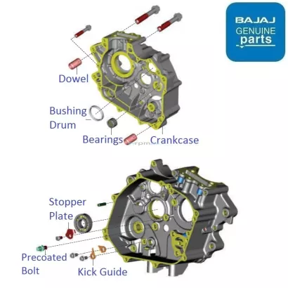 Pulsar 220 engine 2025 parts