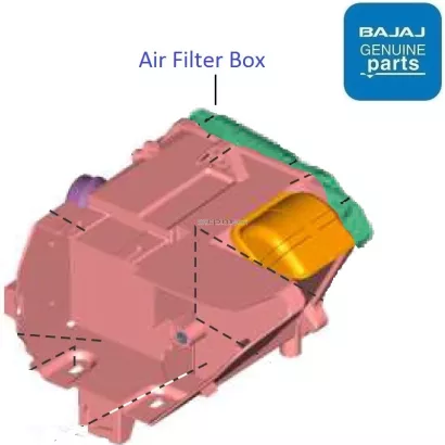Bajaj ct 100 air filter hotsell price