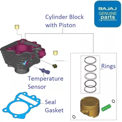 Ct 100 new arrivals block piston price