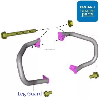 Bajaj CT110 BS6 2020 Leg Guard