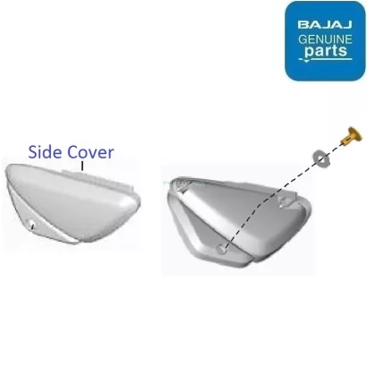 Pulsar 220 side cover price new arrivals