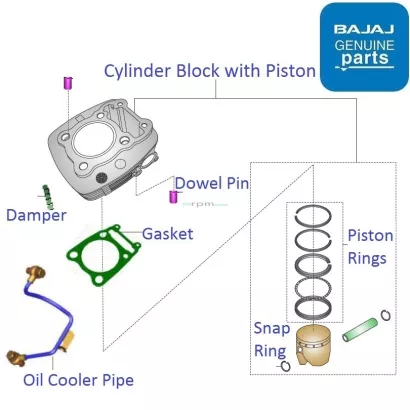 bajaj avenger 150 spare parts price list