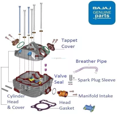 Bajaj v15 parts cheap