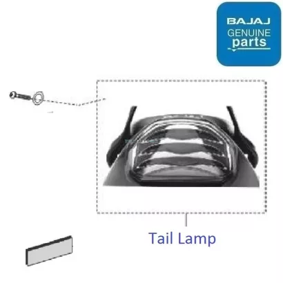 Bajaj discover 100 hotsell tail light price