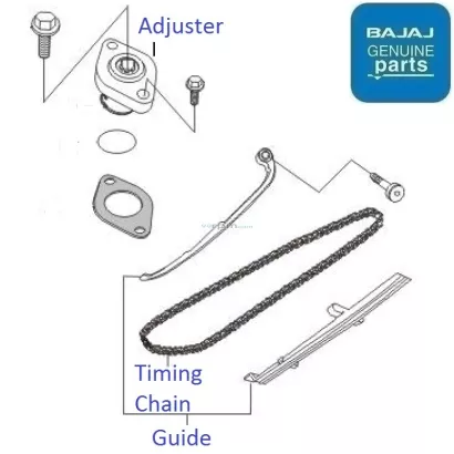 Bajaj discover 100cc clearance timing chain price