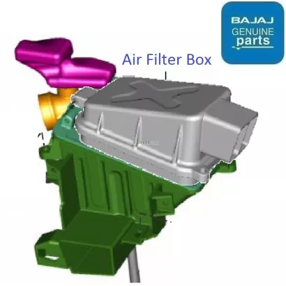 Bajaj discover 100 air filter price sale
