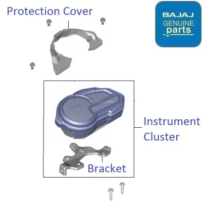 Bajaj discover store 100m speedometer