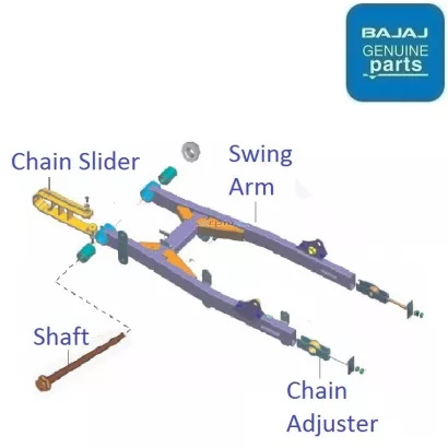 Discover 100M 2013 2015 Swing Arm