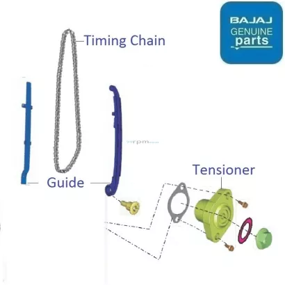 Bajaj discover 100cc online timing chain price