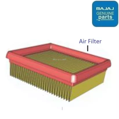 Bajaj discover 100cc air filter price store