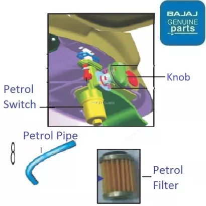 Discover 100T 2013 2014 Fuel Switch Pipe