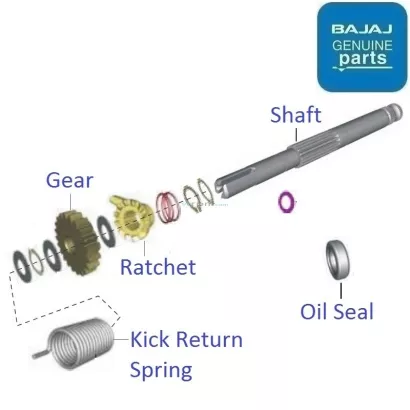 Discover 100cc outlet kick spring