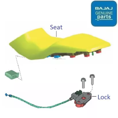 Discover 100cc seat new arrivals cover