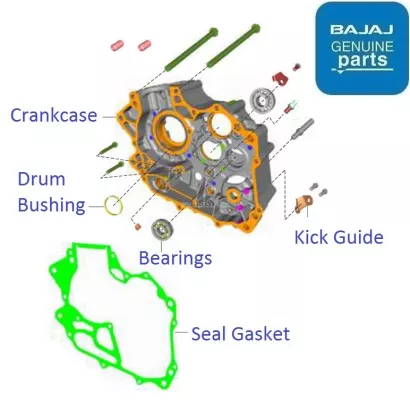 Pulsar 220 crankcase price deals