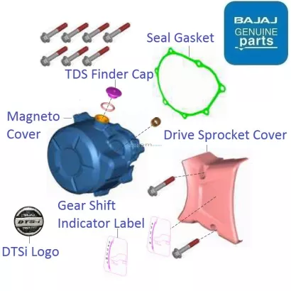 Pulsar 150 best sale magnet cover price